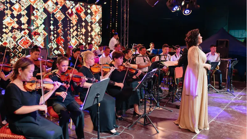 Shamshi Alemi and Summer Music in the Beloved City, featuring vocalists of Astana Opera and the Abai Kazakh National Opera and Ballet Theatre