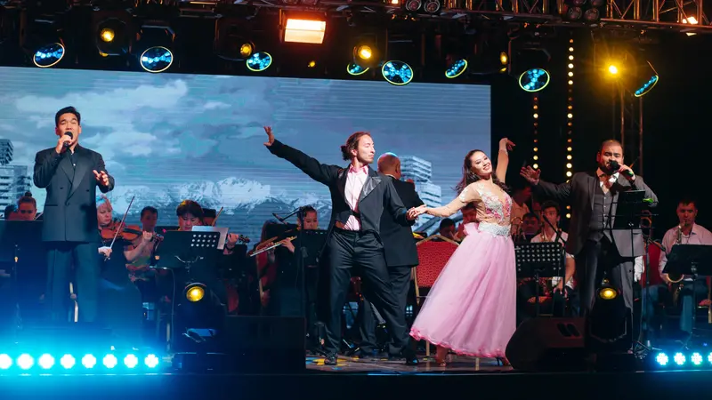 Shamshi Alemi and Summer Music in the Beloved City, featuring vocalists of Astana Opera and the Abai Kazakh National Opera and Ballet Theatre